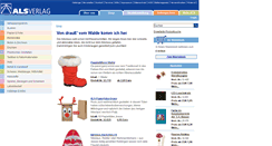 Desktop Screenshot of als-verlag.de